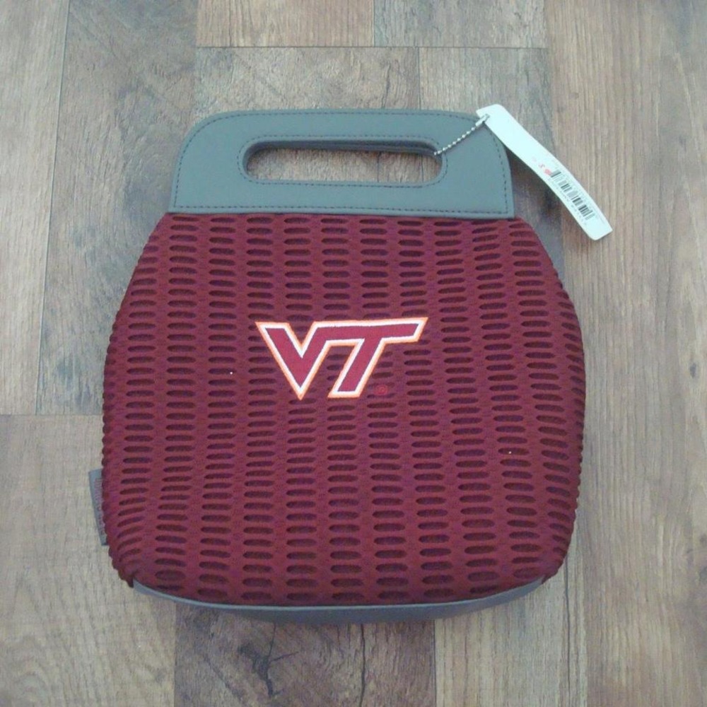 VIRGINA TECH 7X10 PURSE BAG BAG PURSE VINTAGE NEW TAILGATE HANDBAG TOTE